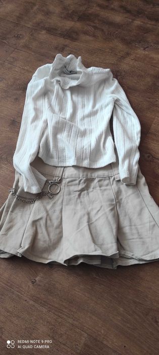 Paka ubrań dla dziewczynki rozmiar 122/128