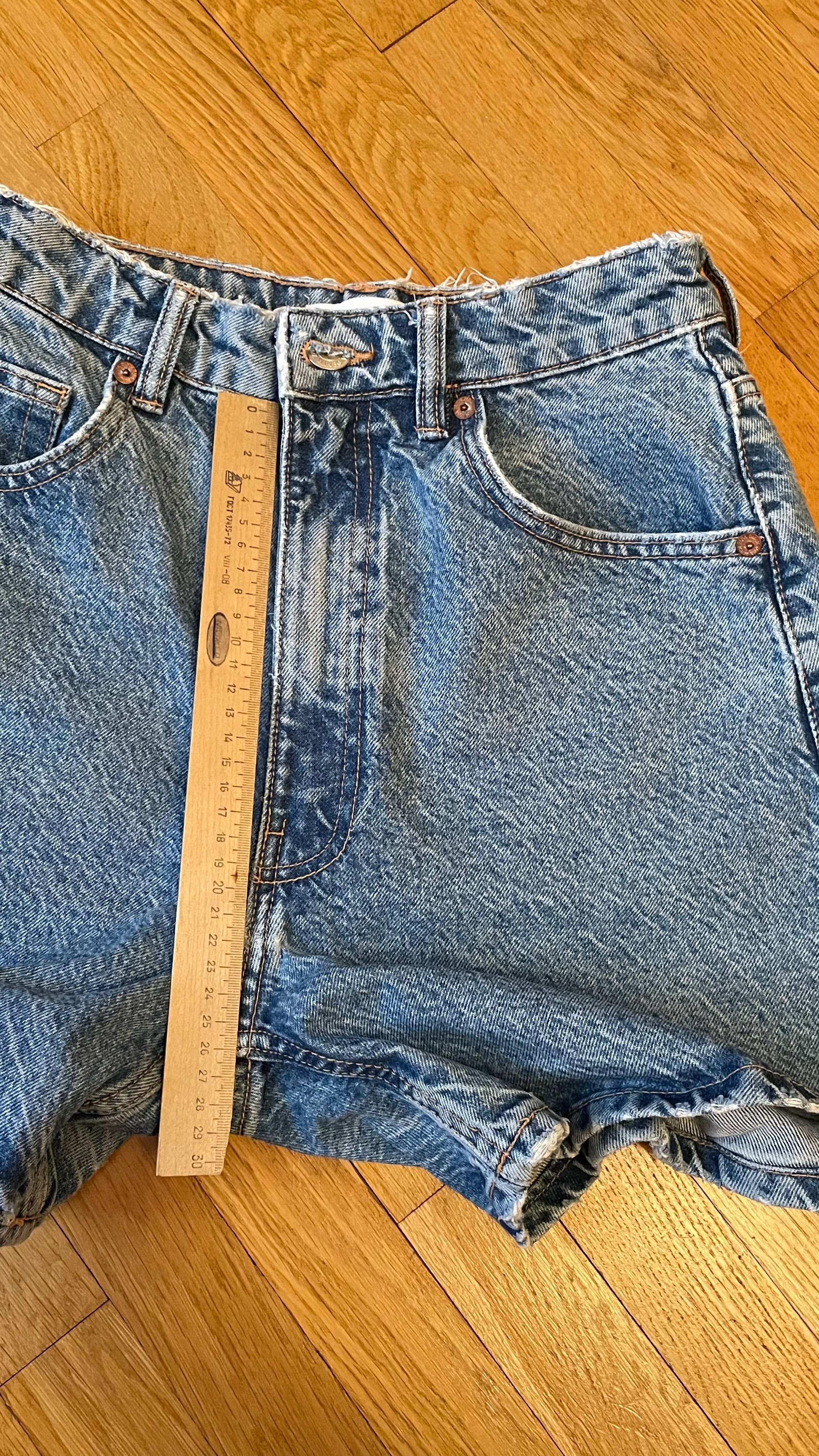 Джинсові шорти Zara розмір 36 висока посадка