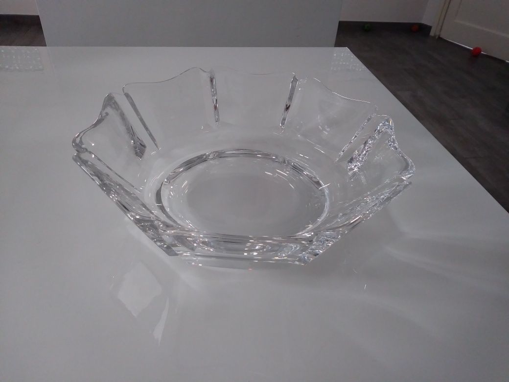 Taça decorativa em cristal