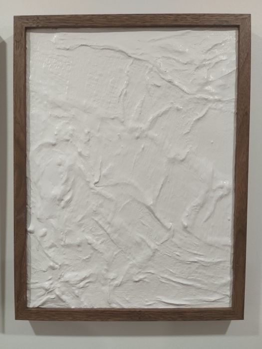 Quadros com textura - artesanato