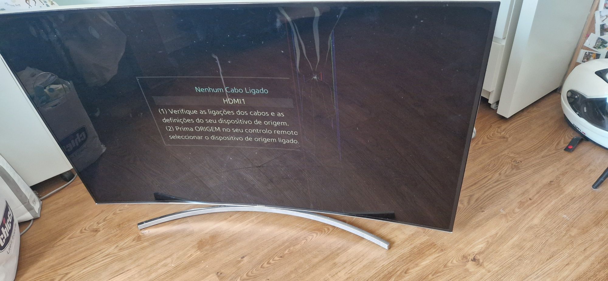 Televisão samsung para peças