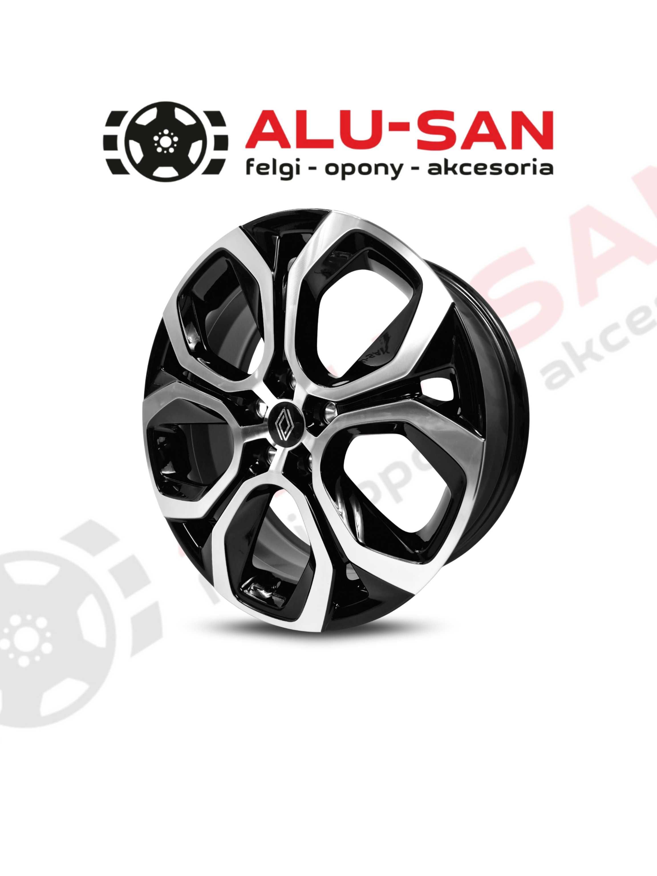 NOWE Alufelgi RENAULT 18" E-TECH Symbioz Megane Captur Koleos Kadjar