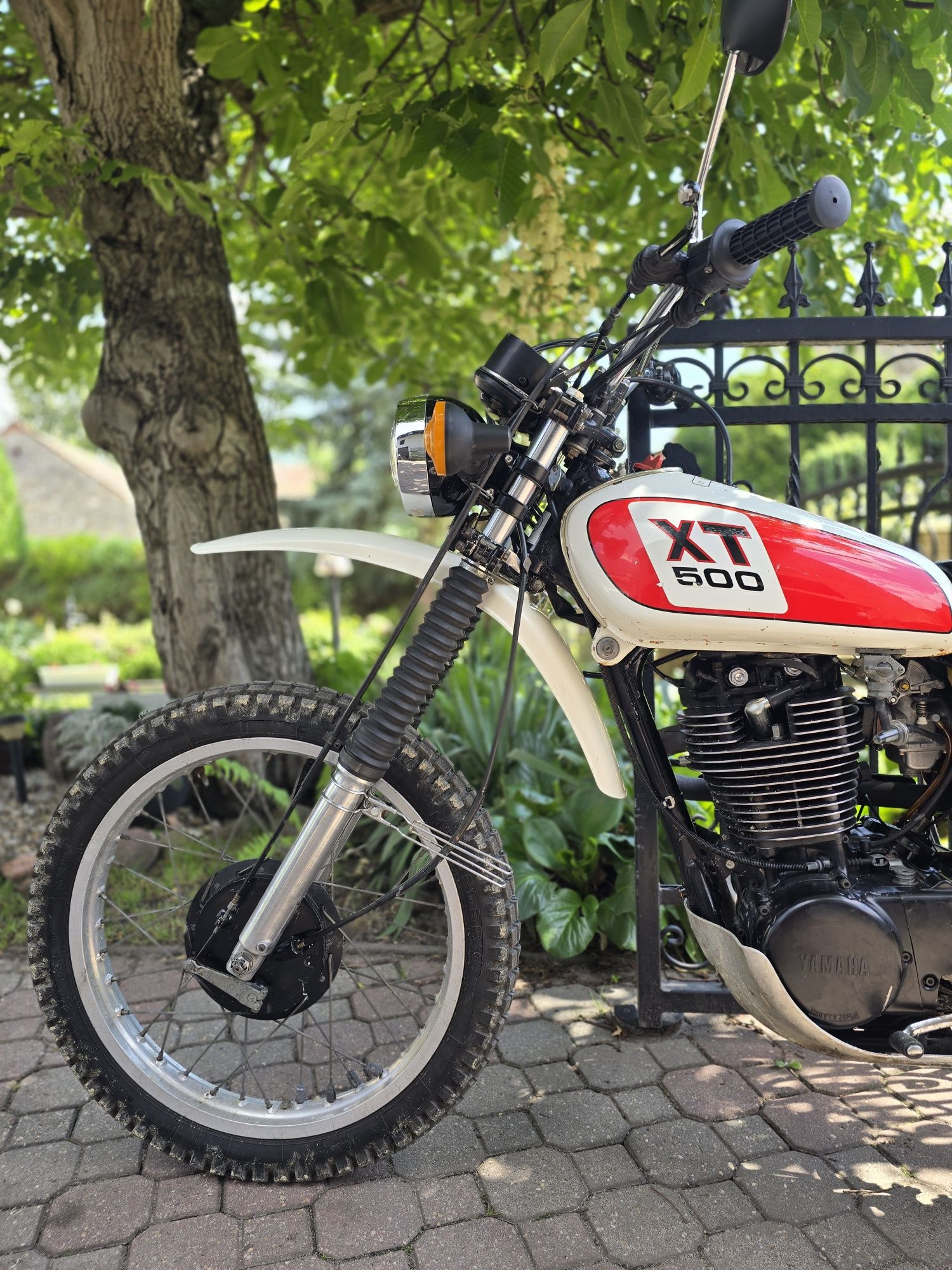 Yamaha XT500  1978 r.  klasyk enduro  xt 500