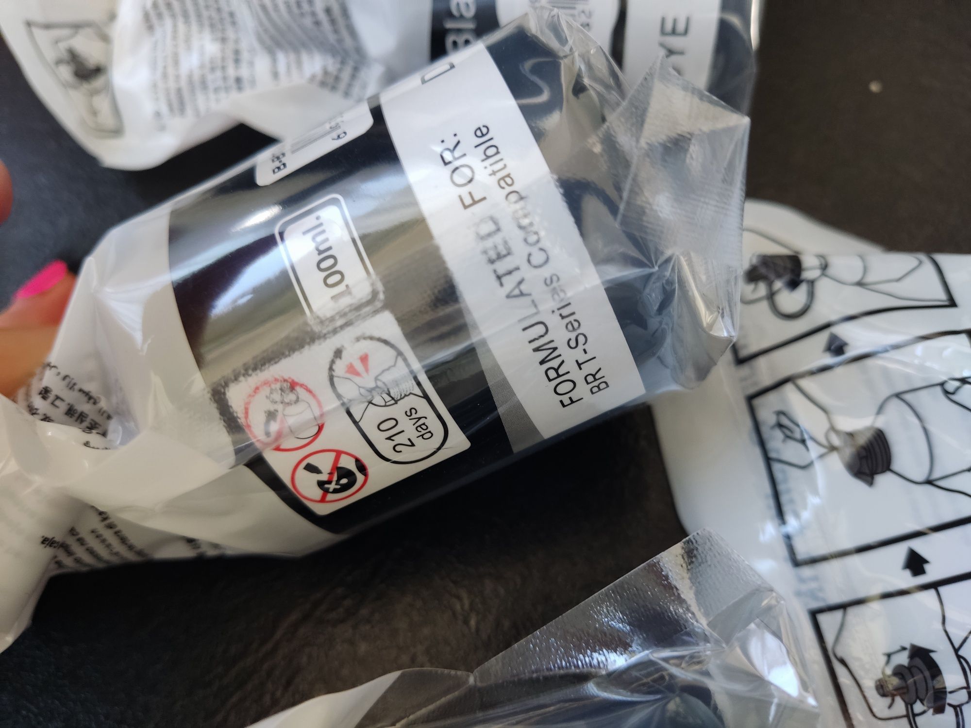 Toner tusz zamiennik do drukarki Brother Refill Ink Black TBT6000BK 10