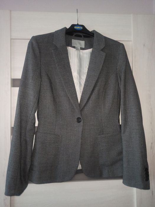 Szary damski żakiet