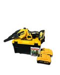 Аккумуляторная пилка DeWalt 24V цепная мини пила с масляным баком 2акб