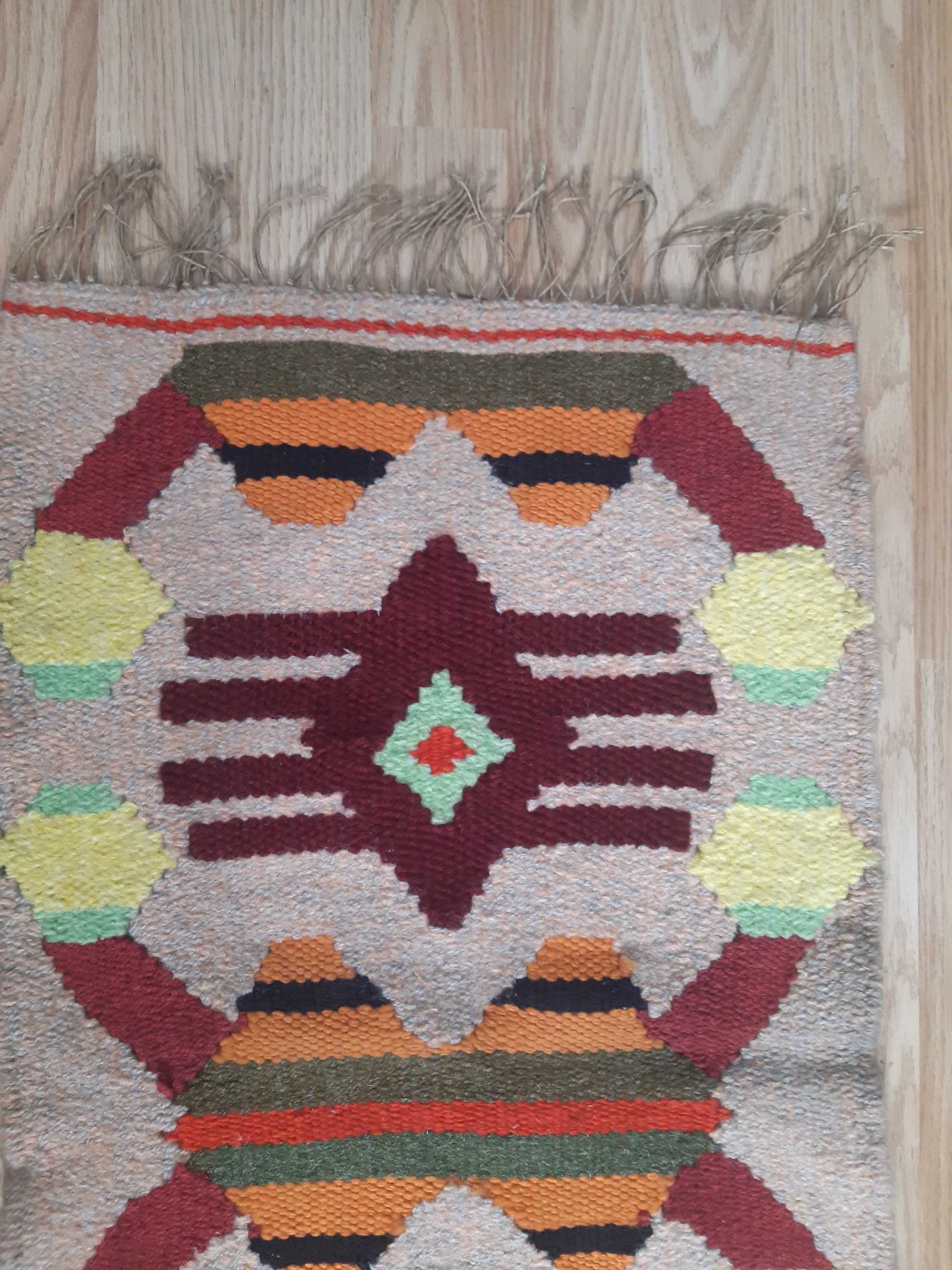 Kilim wełniany PRL/ cepelia