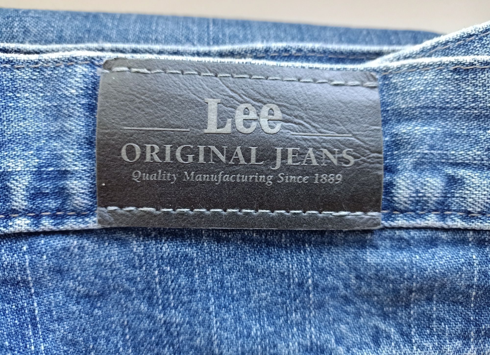 Летние джинсы LEE Легкий котон W38 L34