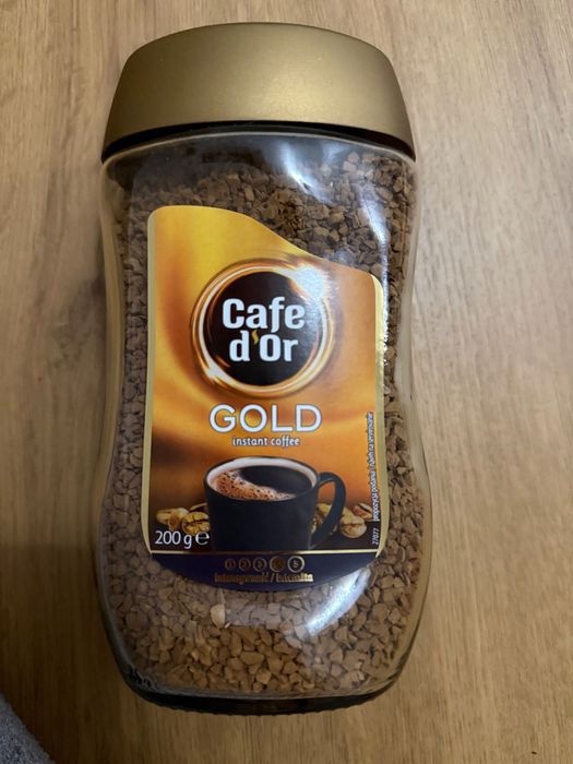 Rozpuszczalna kawa Cafe d’or gold biedronka 200g