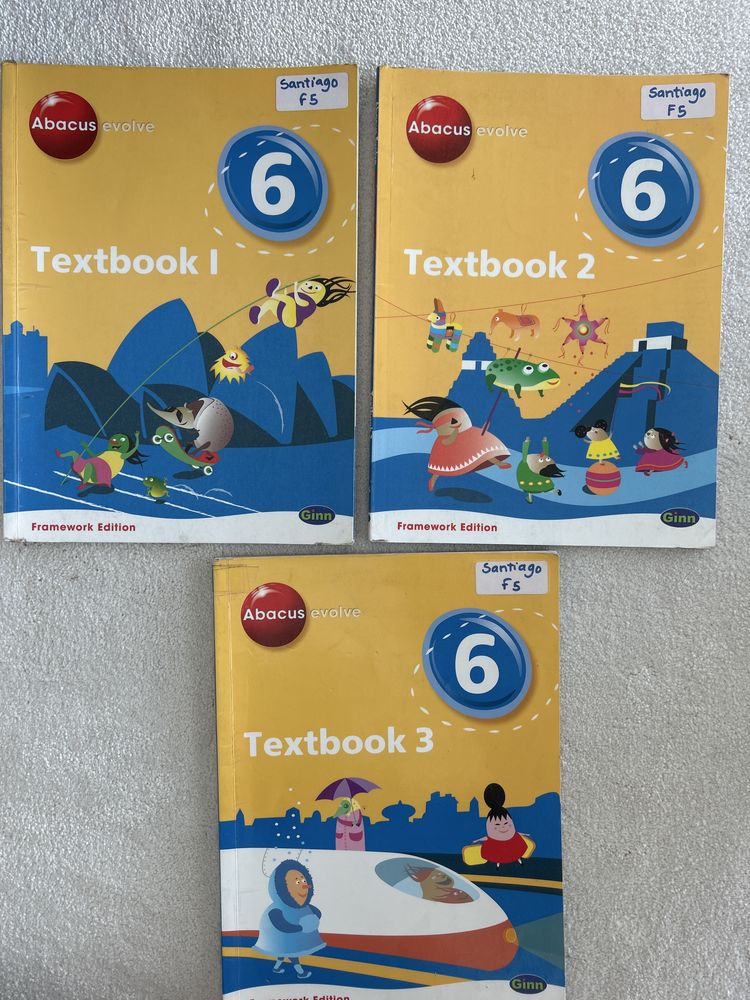 Abacus evolve - textbook 1,2,3