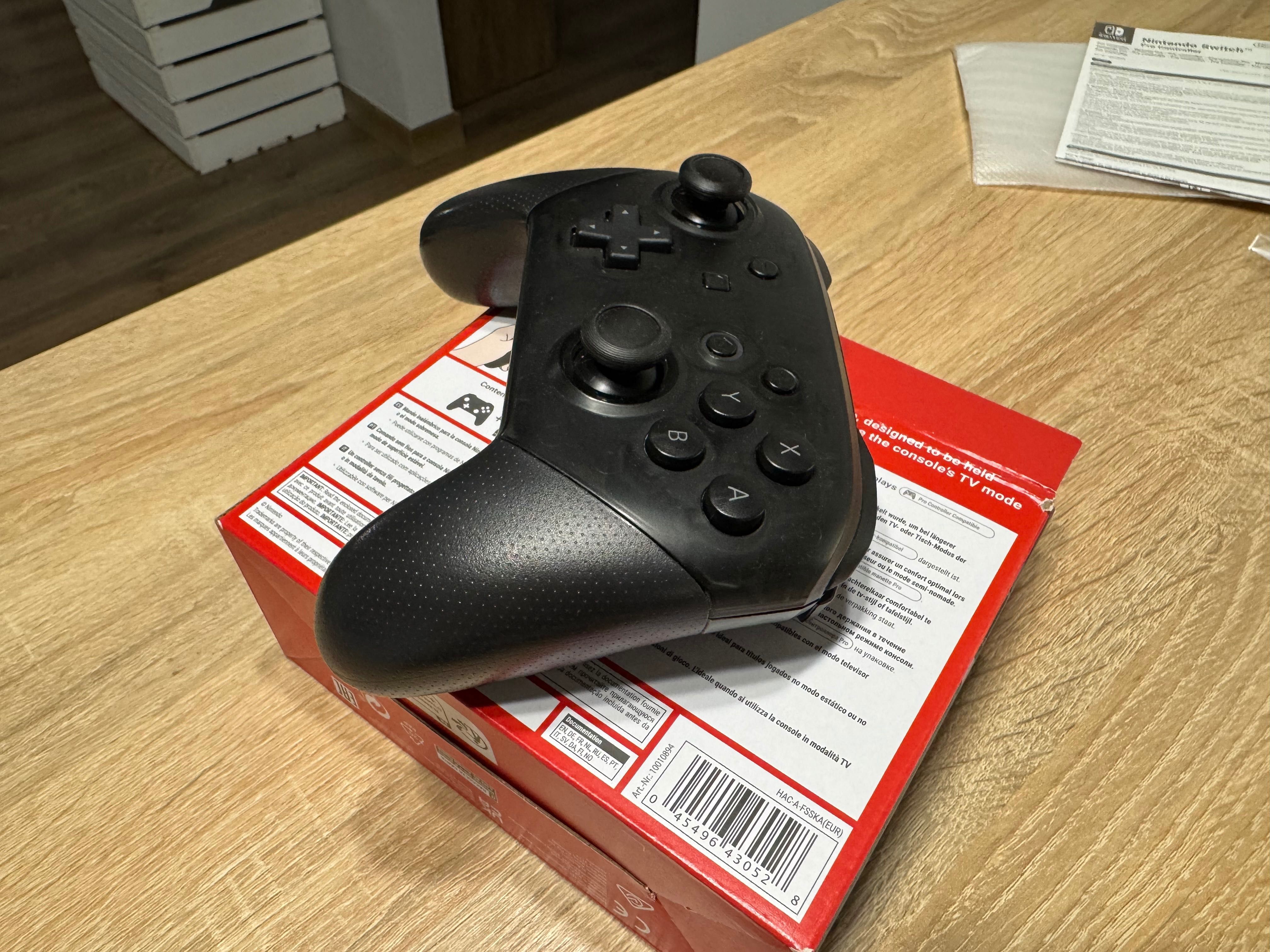 Nintendo Switch Pro Controller | Gamepad | Pad | Kontroler | Komplet
