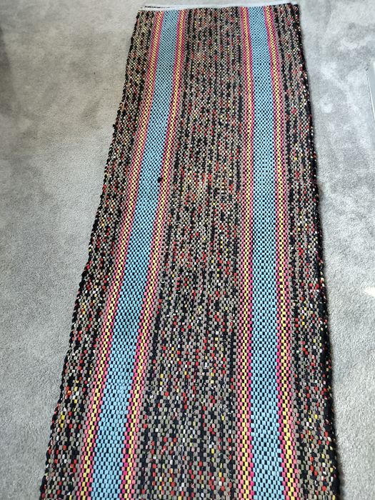 #UNIKAT#Ręcznie pleciony chodnik/dywan