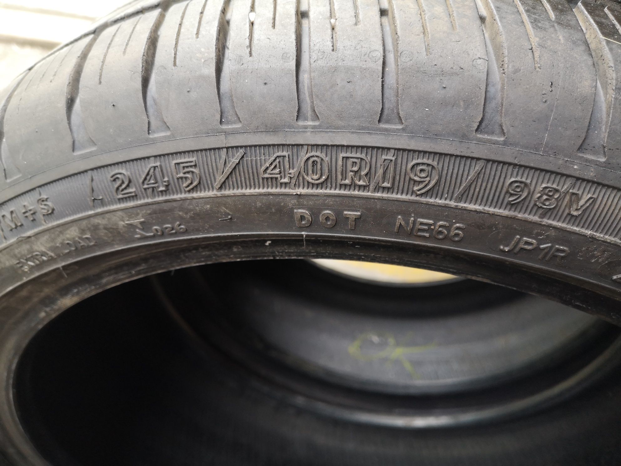 Летняя резина 245/40 R19 Goodyear Runflat