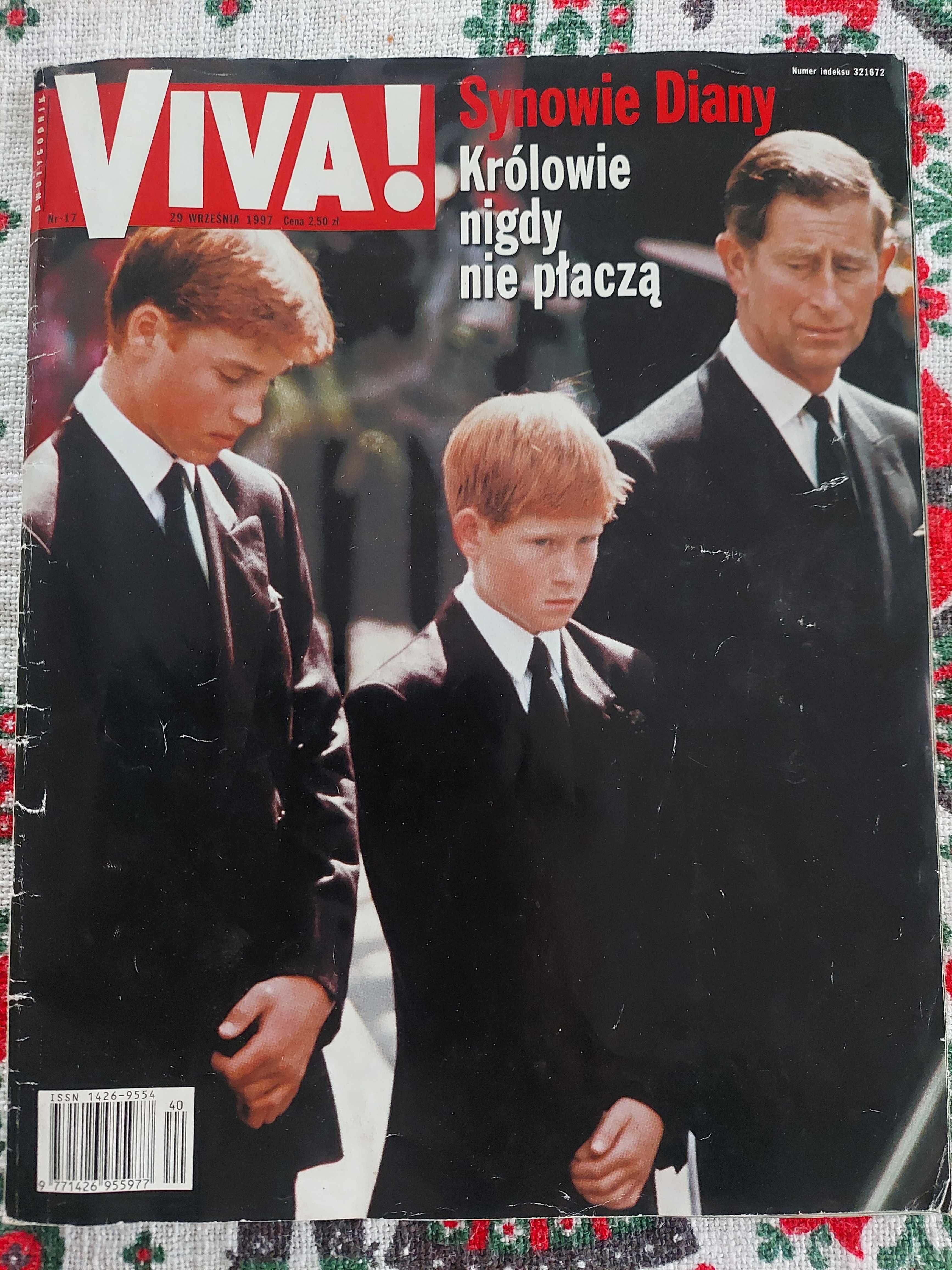 Viva 1997 synowie Diany Królowie nigdy nie płaczą, Matka Teresa ...