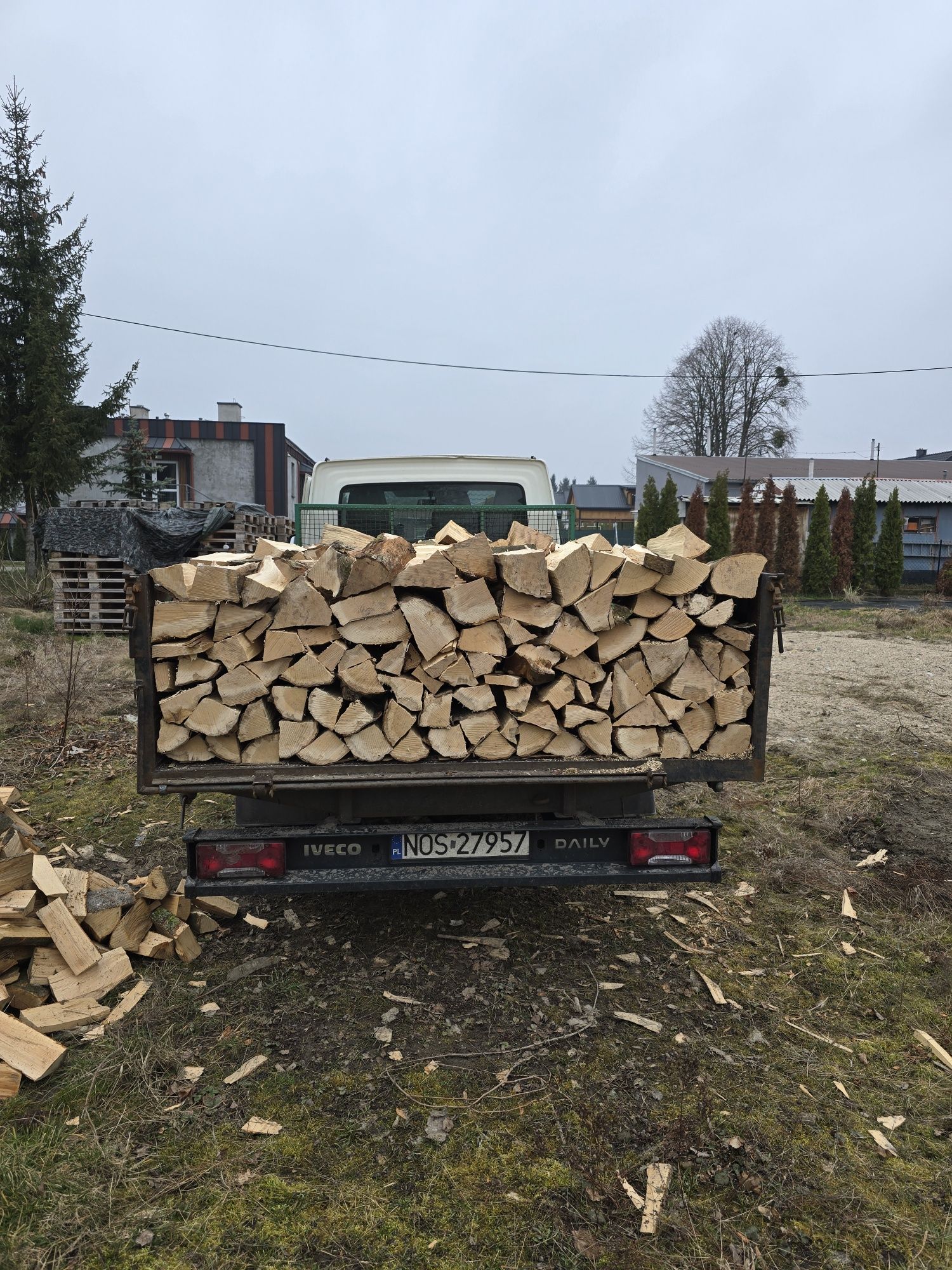 Drewno opałowe kominkowe z transportem
