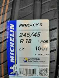 opona 1szt nowa LETNIA Michelin PRIMACY 3 xl 245/45R18 100Y 2019rok zp