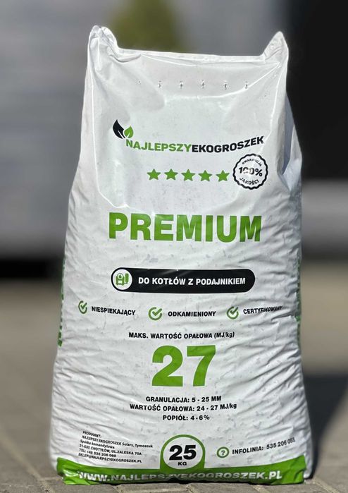Groszek Premium 25-27 Mj/kg najlepszy super jakość