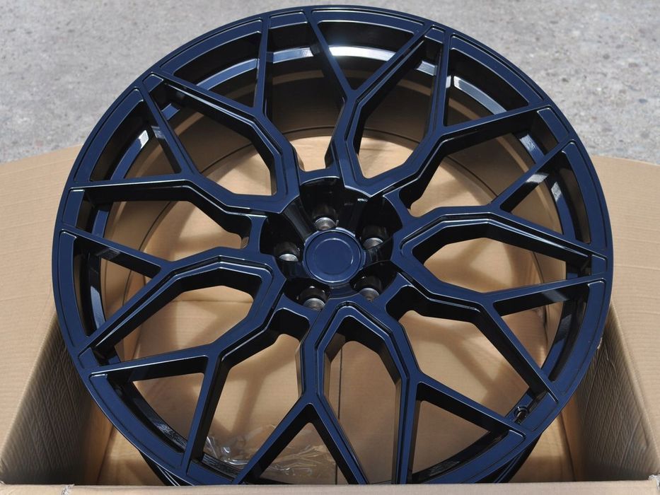 Czarne felgi R23 5x120 10.5j et40 BMW X