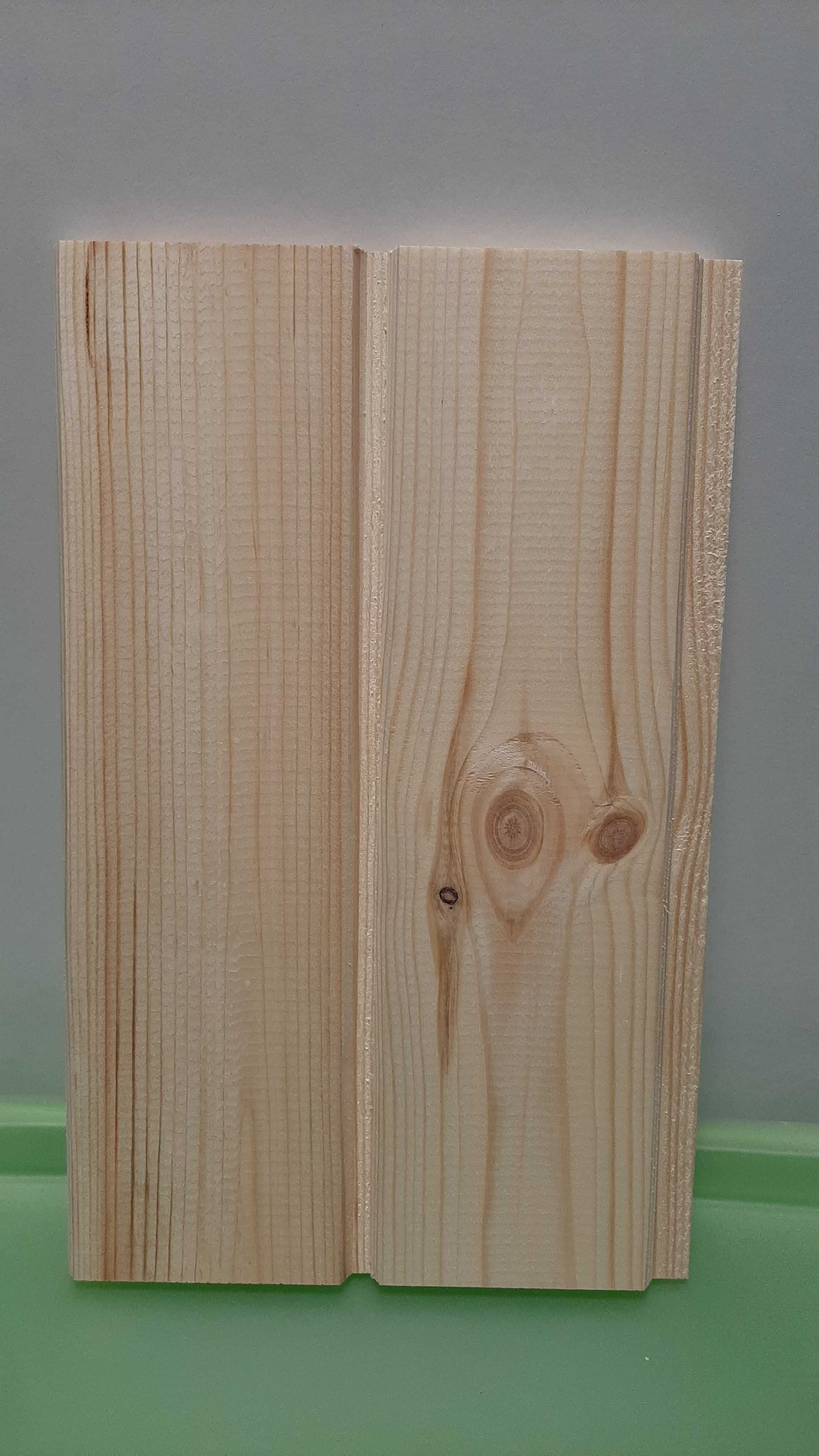 Podbitka/boazeria drewniana sosnowa - odcinki dł. 25cm, (oraz 30-50cm)