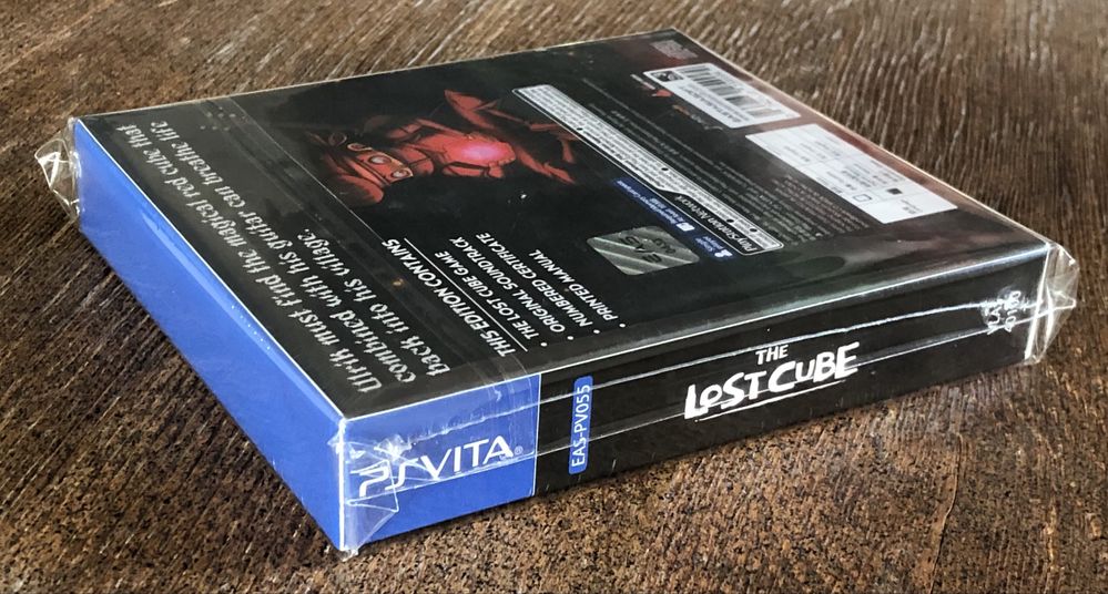 NOWA gra The Lost Cube Limited Edition na konsolę PS VITA Playstation