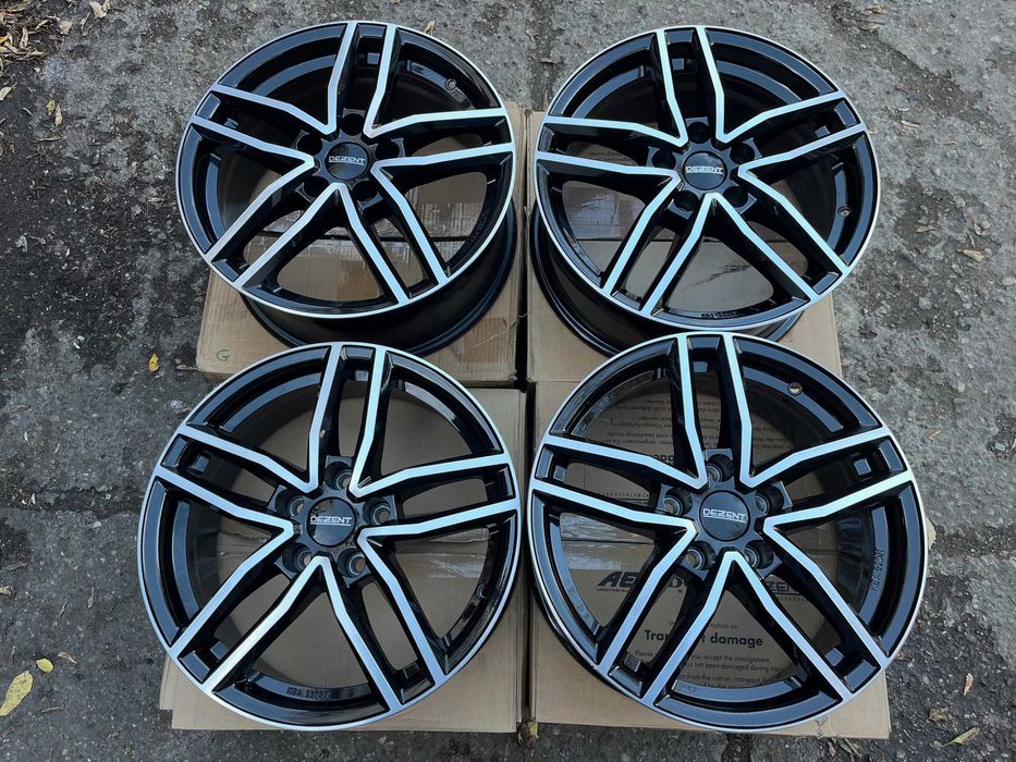 4x felga DEZENT TR dark 17" rozst. 5x114,3 ET 40 QASHQAI COROLLA RAV-4