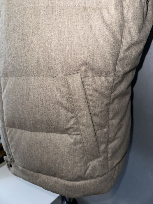 Жилетка из шерсти, кашемира и шелка Brunello Cucinelli