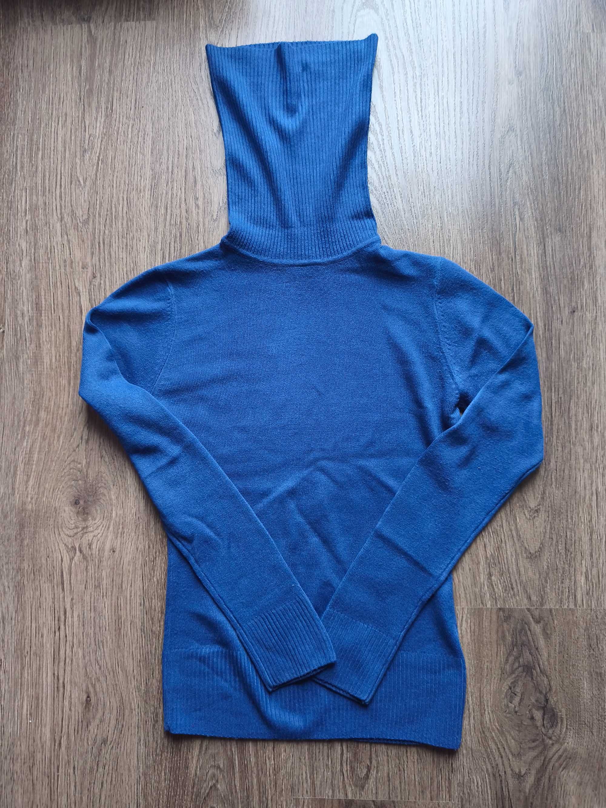 Sweter z golfem, rozmiar S/M