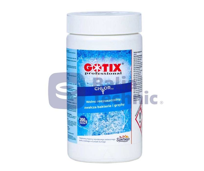 Chlortix T tabletki 200g - chemia do balii ogrodowej