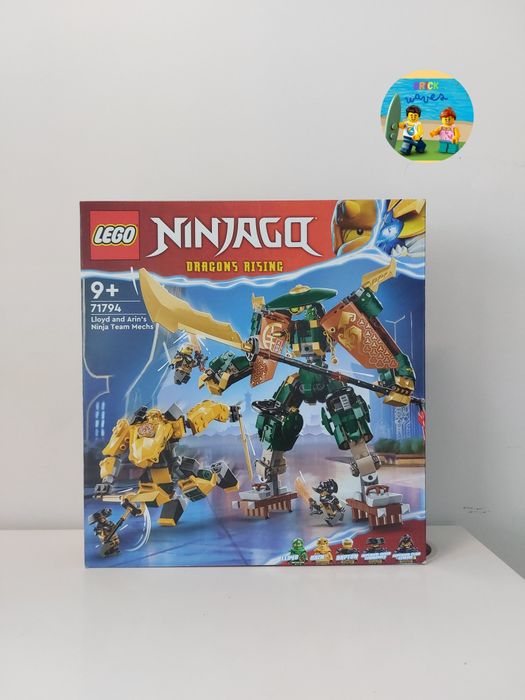 ENVIO GRATIS-LEGO 71794 Lloyd and Arin's Ninja Team Mechs (Ninjago)