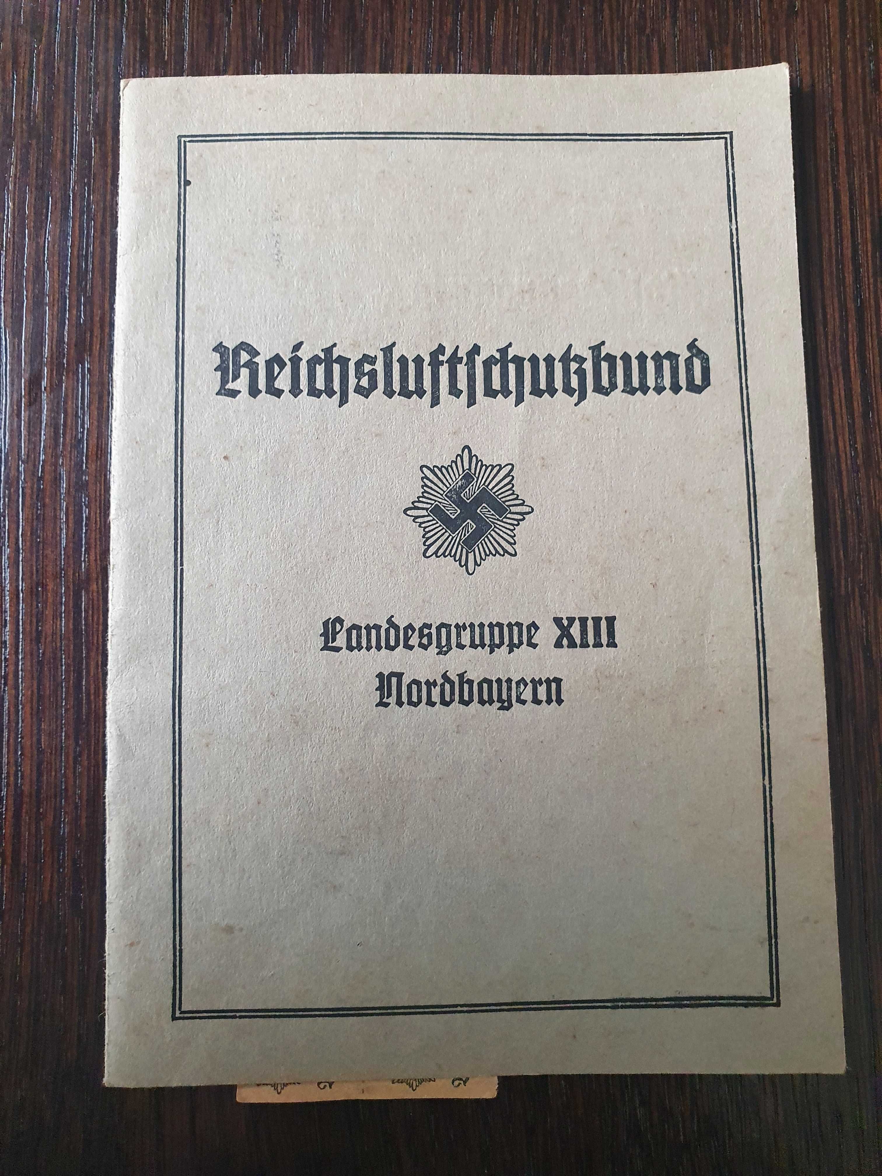 Reichsluftschutzbund III Rzesza Niemiecka z 1935 roku