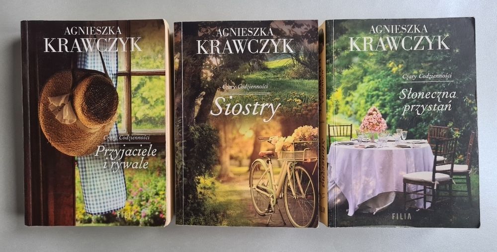 Agnieszka Krawczyk - Zestaw trzech książek