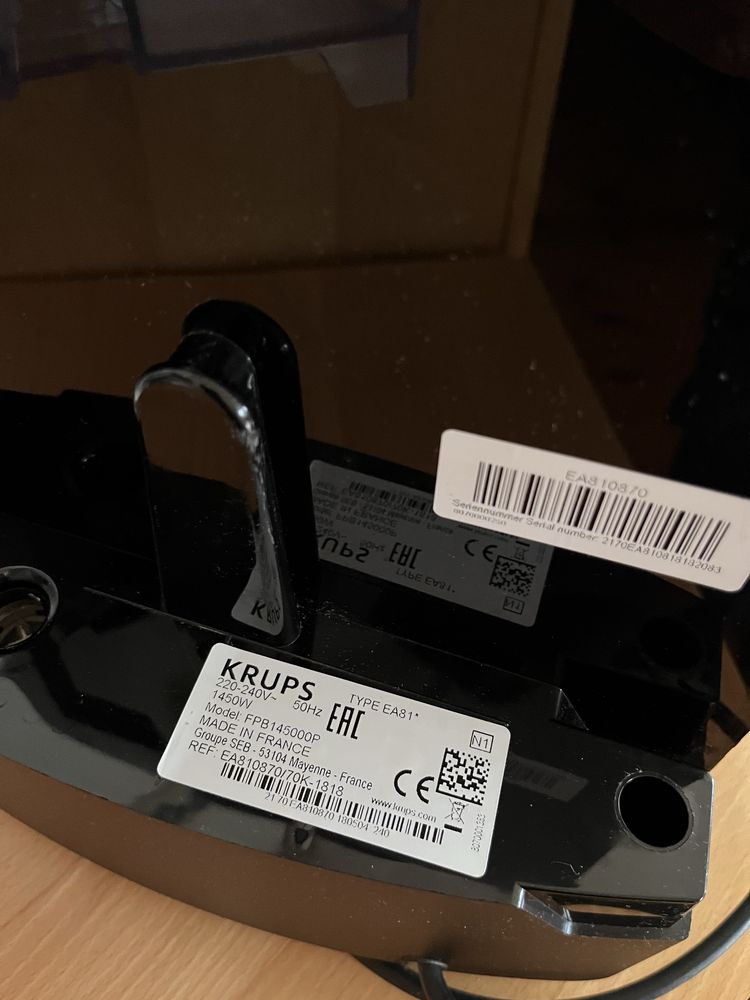 Krups_ekspres do Kawy _EA8108_Made in France