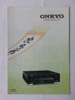 Katalog Onkyo High Fidelity [ 88/89 rok ]