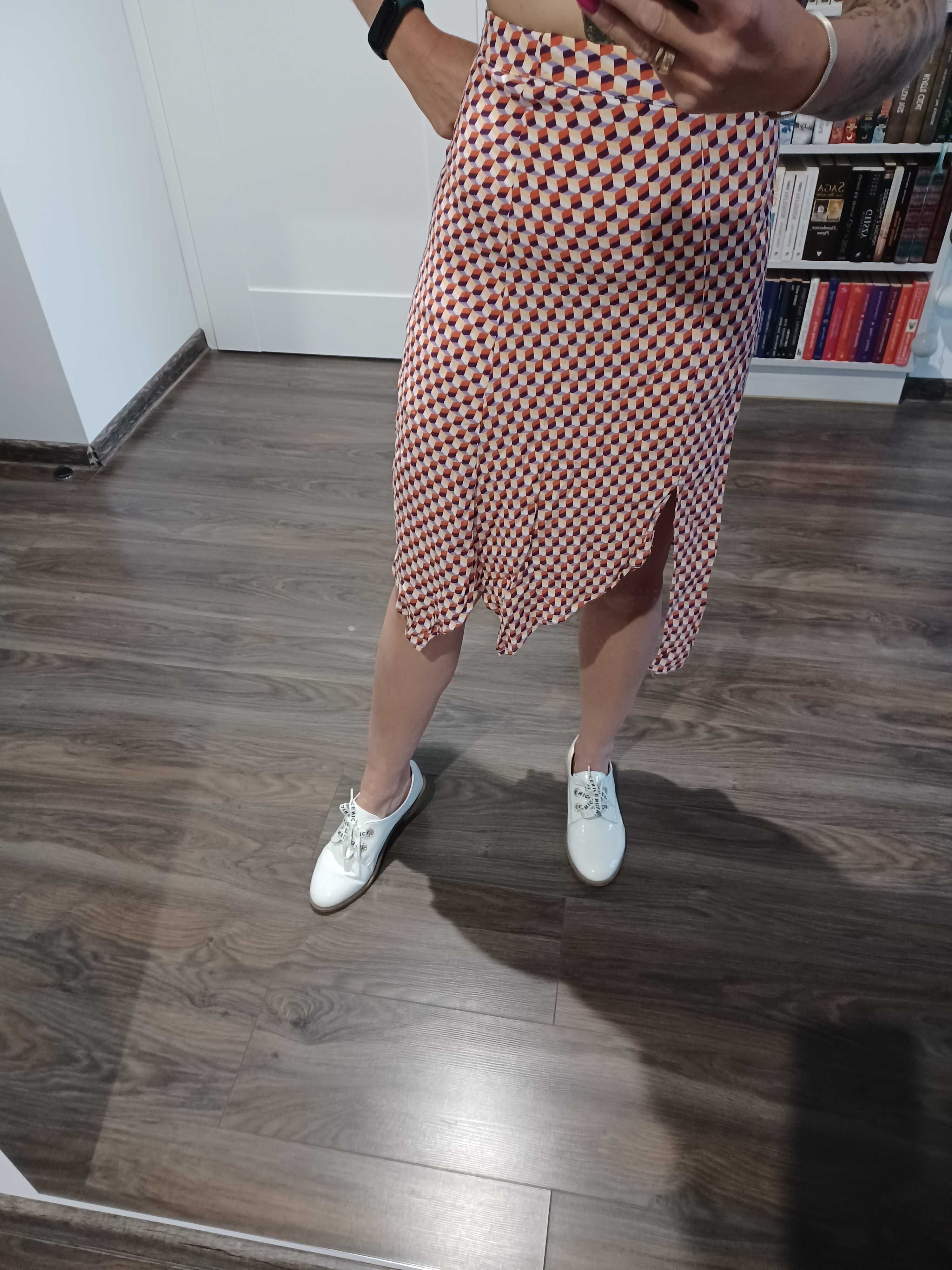 Asymetryczna spódniczka Bershka r.34/XS