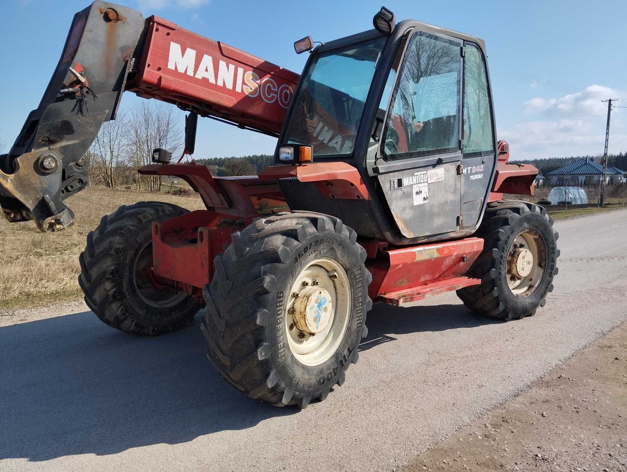 ładowarka teleskopowa manitou 845 rok 1996 sprawna