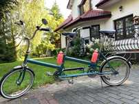 rower tandem Duet ładny sprawny