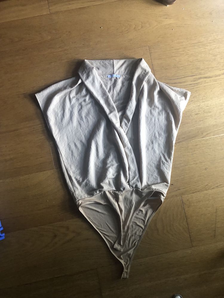 Zara body cieliste M nude