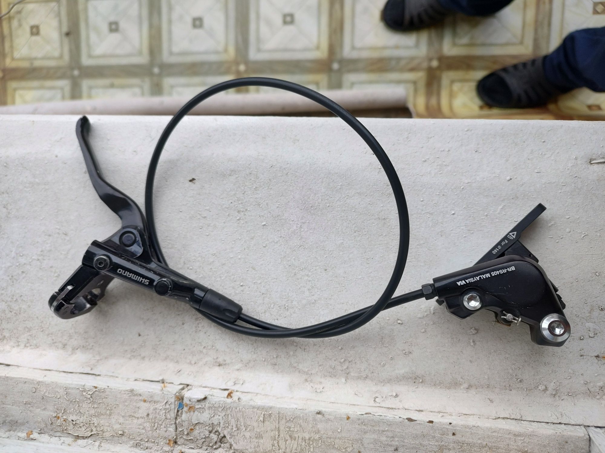 Передний Тормоз Shimano Tiagra BR-RS405-F,комплект(гидравлика)