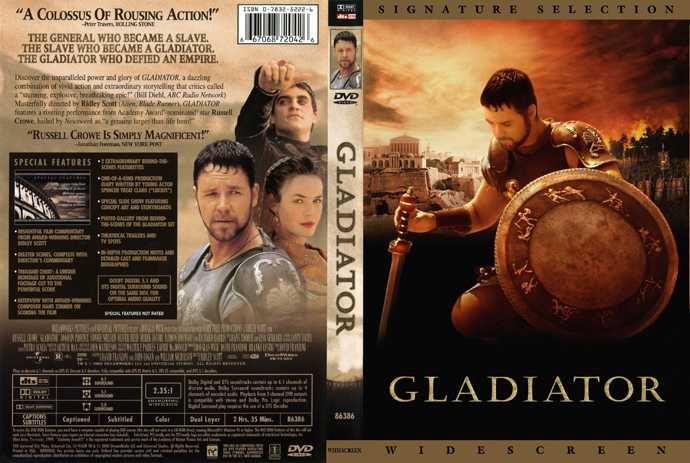 Film DVD GLADIATOR wersja rozszerzona lektor PL+ gratis