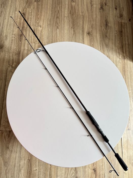 Wedka spinning z pracowni 40t blank osprzet fuji sandacz boleń