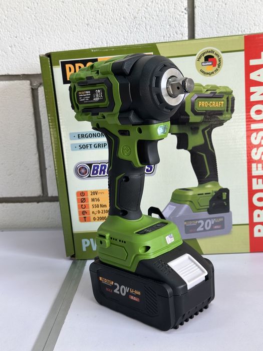 Ціна тижня!!! Гайковерт Procraft PWA18 550Нм тушка