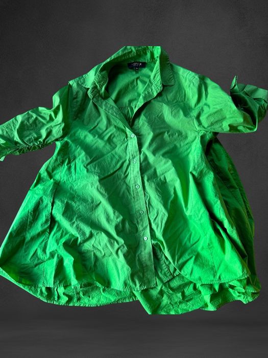 Zielona koszula damska. Rozmiar M