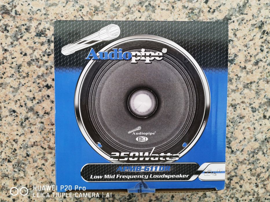 Colunas de frequência Média Audiopipe APMB-611DR - 17cm