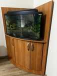 Akwarium z szafką 80l