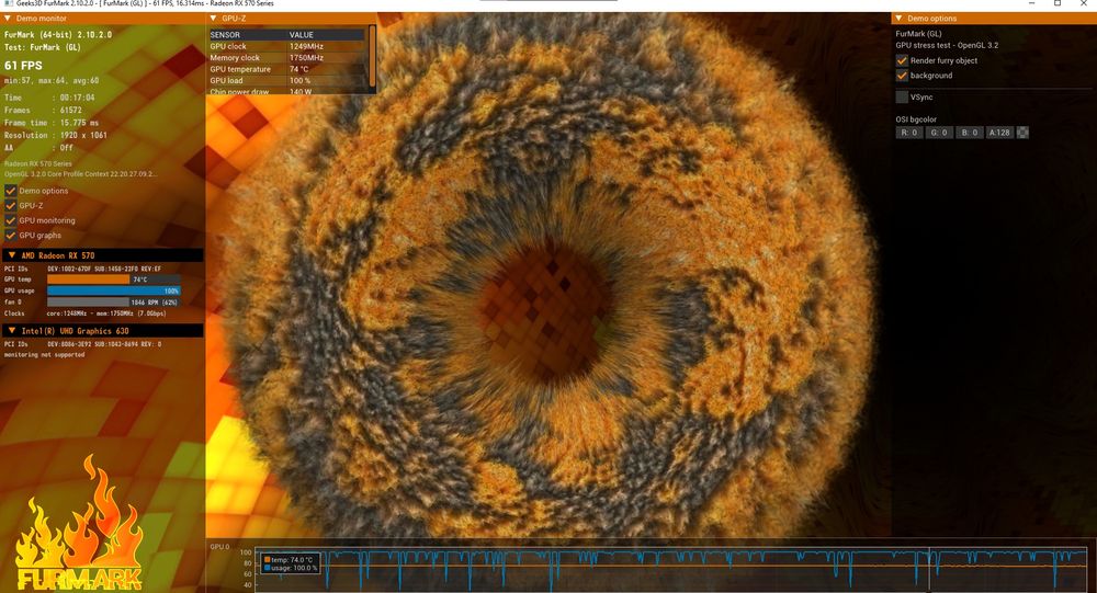 Відеокарта GIGABYTE AORUS RX 570 4GB