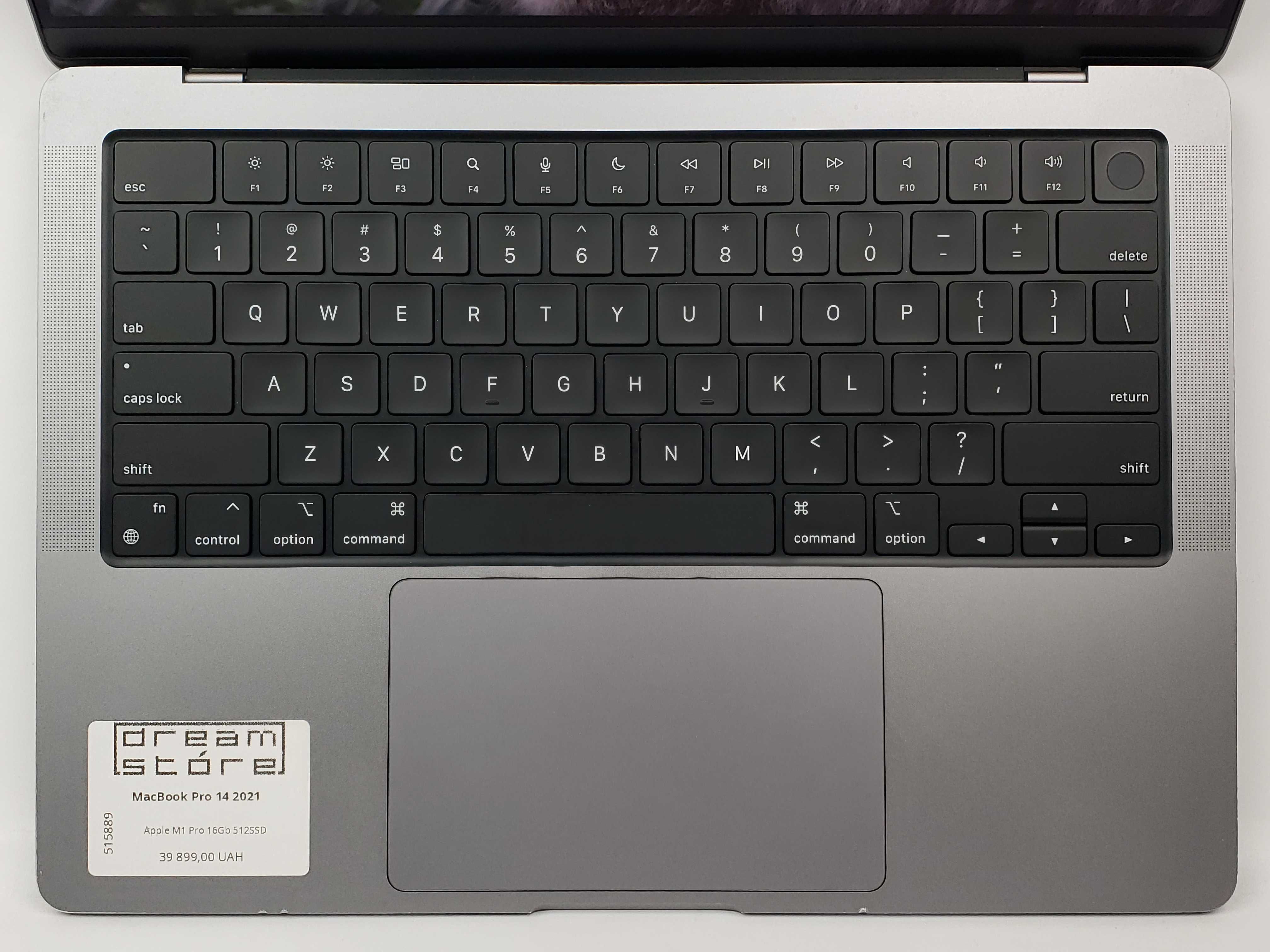 MacBook Pro 14 2021 Space Gray M1 Pro 16GB 512SSD