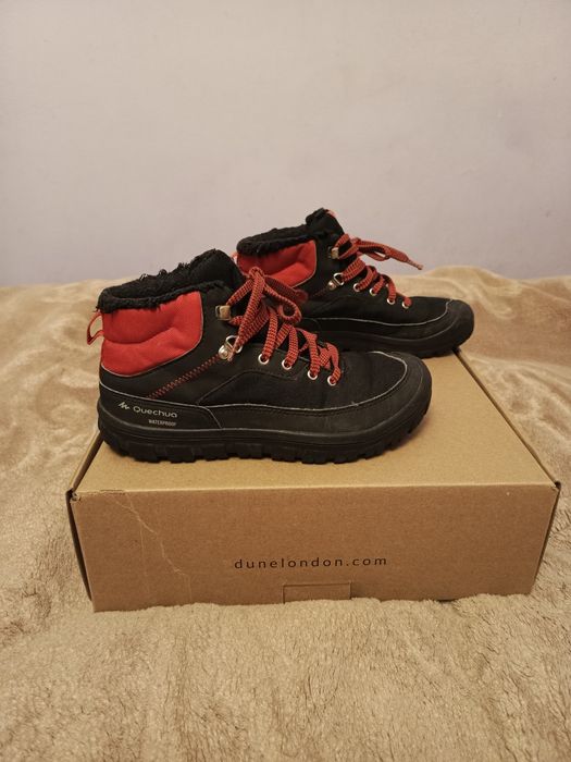 Buty 35 zimowe Decathlon chłopięce