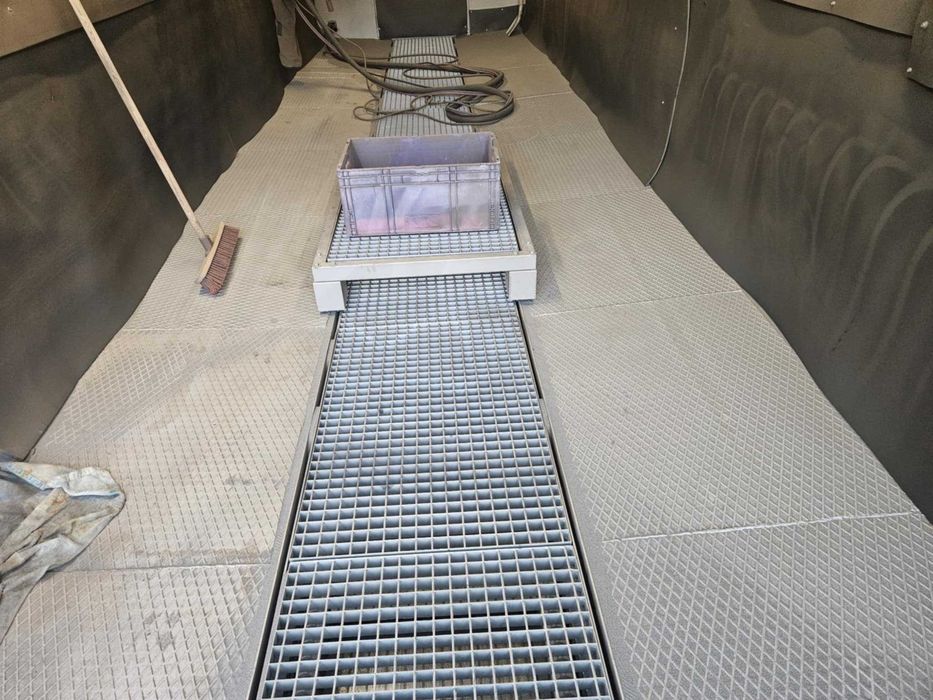 piaskarka, komora śrutownicza kontener 12mb