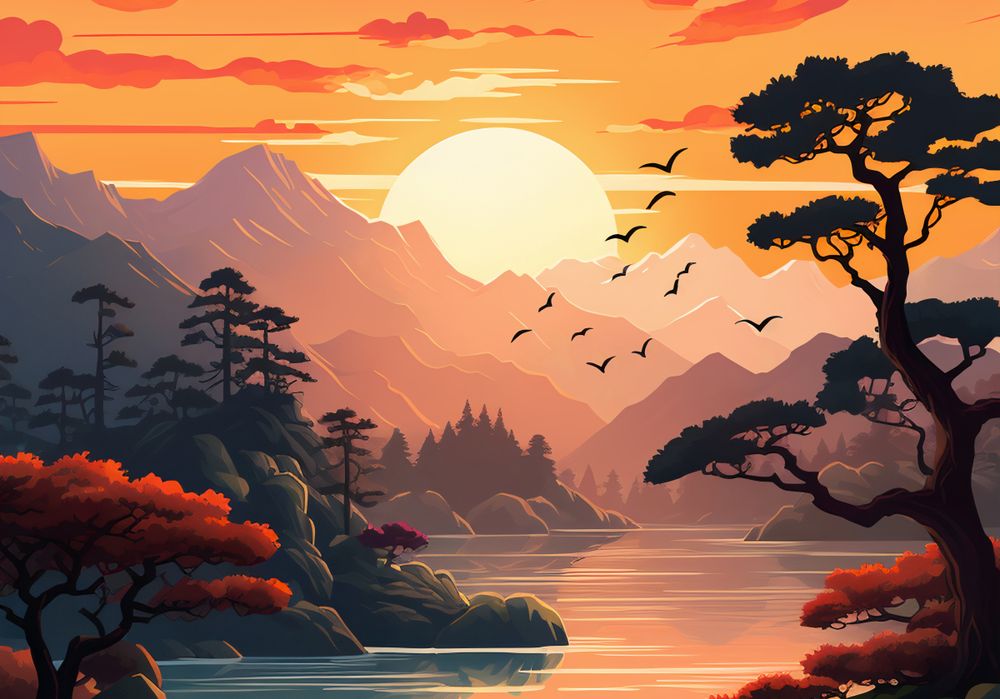 Plakat 66,5x46,5cm Złoty Zachód