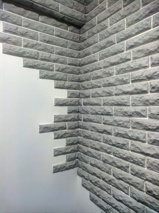 Гипсовая плитка 24 на 6 см